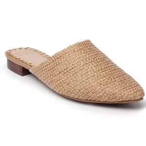 Woven Slide Mules - Crown & Ivy